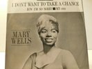 Mary Wells 45 Motown 1011 w/ ps I Don't Want To Take A Chance / I'm So Sorry