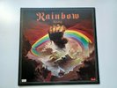1st Press UK Polydor LP Oyster Mispressed Label Rainbow Rising 1976 Matrix A1/B1