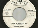 ROCKABILLY - HUELYN DUVALL - THREE MONTHS TO KILL - HEAR -1958 PROMO CHALLENGE