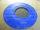 THE LA BOMBAS  TABOO / TANTRUM   MPLS  MOD, EXOTICA  45 RPM Rockabilly PK35