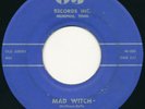DAVE GARDNER - Mad Witch - 45 RPM Rockabilly Halloween Memphis OJ 1957 HEAR