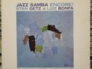 Stan Getz / Luiz Bonfa - Jazz Samba Encore  - Verve LP V-8523 1963 Mono VG