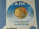 Gnarly Garage Punk Fuzz Psych 45 The Happy Return To Give You Lovin' VG+ HEAR