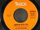 ISLEY BROTHERS: groove with you / footsteps in the dark T-NECK 7