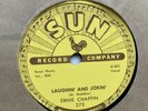 ERNIE CHAFFIN  LAUGHIN' AND JOKIN'  SUN 275  78 RPM Record