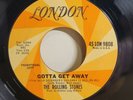The Rolling Stones Gotta Get Away as Tears Go By Rare Promo 45 London Records