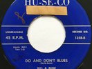 BILL & BINK Do and Don't Blues/Bed Bug Boogie OBSCURE ROCKABILLY NOVELTY 45 hear