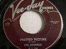 R&B Doo Wop THE SPANIELS Painted Picture / Hey Sister VEE-JAY Original 45 VG/VG+