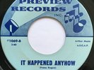 RODD KEITH It Happened Anyhow RARE SONG POEM MOD GARAGE 45 Preview *hear*