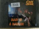 ozzy osbourne, diary of a madman lp vinyl OPEN CELLOPHANE  HYPE NEAR MINT