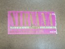 Nirvana Kurt Cobain ticket show Barcelona 1994 RARE Grunge