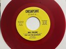Tony & Raindrops DOO WOP 45 While Walking / Our Love Is Over RED WAX REPRO MINT