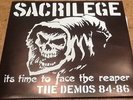 Sacrilege ‎– Its Time To Face The Reaper Demos 84-86 2x LP Vinyl (2013) Thrash