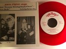 John Prine / I Saw Mommy Kissing Santa Claus / 1981 1st Oh Boy 45rpm w/ PS / NM+