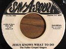 THE FULLER GOSPEL SINGERS Jesus Knows What To Do Rare Modern Soul Funk Boogie 45