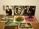 8 vinili Lp 33 gir tutti di Fabrizio de André originali alcuni rari completi RRR