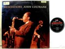 JOHN COLTRANE - Meditations - '66 UK HMV press EX/NM jazz LP - Lam flip back cov