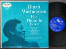 DINAH WASHINGTON For Those In Love LP EMARCY MG 36011 US 1955 MONO Wynton Kelly