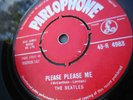 The Beatles Please Please Me 1963 1st Press 45 Red Parlophone  v/g plus