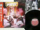 W.A.S.P. SAME CAPITOL ECS-81671 JAPAN OBI POSTER VINYL LP