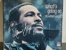 Marvin Gaye Hand Signed Vinyl LP Record 