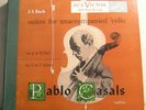 RCA Victor DM 1302 Casals JS Bach Cello Suites #4/5 (7) 78S 1949 VG++ TO NM