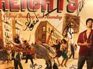 LIN-MANUEL MIRANDA SIGNED IN THE HEIGHTS BROADWAY CAST 3 LP / VINYL SET WOW