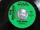 NORTHERN SOUL DETROIT VINYL MUSIC RECORD SAME TO YOU EXUS TREK LUTHER INGRAM