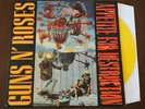Guns N' Roses - Appetite For Destruction Vinyl Yellow Banned LP Ltd Rare NM/VG+