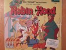 Robin Hood - Story And Songs - 1973 Disneyland Vinyl LP Record Album with Book