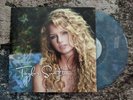 Taylor Swift Signed LP Turquoise Blue Marble Vinyl Record Store Day RSD Rare