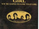 Beatles Rare Promo 45 Girl/You're Going to Lose That Girl Colored Vinyl MINT