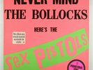 SEX PISTOLS Never Mind The Bollocks NM WLP with PROMO/SUB-MISSION STICKERS  RARE