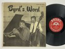 DONALD BYRD Byrd's Word Savoy 12032 Mono RVG VG+Jazz LP