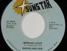 70s Soul Funk 45 HARRIS AND ORR Spread Love SUNSTAR HEAR