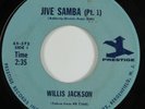 Mod Jazz Soul 45 WILLIS JACKSON Jive Samba PRESTIGE VG+ HEAR