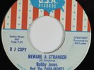 Northern Soul 45 BOBBY JONES Beware A Stranger U.S.A. promo HEAR