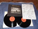 RAINBOW   Finyl Vinyl   1986-  FIRST UK PRESS - POLYDOR + INSERT -2LP - N/MINT