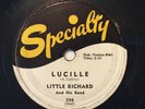 Little Richard – 78 rpm Specialty 598: Lucille/Send Me Some Lovin’; V cond