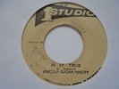 LINCON SUGAR MINOTT Is It True STUDIO ONE Reggae 7