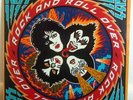 KISS Rock And Roll Over 1976 Vinyl Promo LP W/ Sticker + Merch Form NBLP 7037