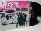 MISFITS { WALK AMONG US }  (LP)  FIRST PRESS EXCELLENT IN SHRINK RUBY W/ INSERT