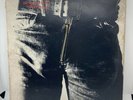 THE ROLLING STONES Sticky Fingers Vinyl Record w/ Working Zipper 1971 COC 59100
