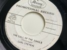 CARL STEVENS Call Of The Jungle orig. 50s jazz exotica 45 MERCURY promo VG+