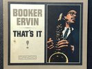 BOOKER ERVIN That's It  CANDID LP 8014 Mono DG 1st