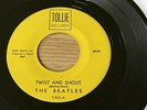 The Beatles Tollie 45 record TWIST AND SHOUT 1964