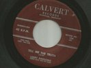 DOOWOP R&B bw BLUES - LARRY BIRDSONG - TELL ME THE TRUTH - HEAR - 1956 CALVERT