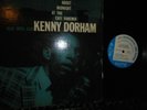 KENNY DORHAM 'ROUND ABOUT MIDNIGHT... BL. NOTE 1524  LEX. FRAME FLAT EDGE  MONO