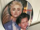 MADONNA Memorabilia-Open Your Heart & Lucky Star Picture Disc- Good Condition