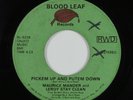 Funk Disco 45 MAURICE MANDER Pickem Up And Putem Down BLOOD LEAF HEAR